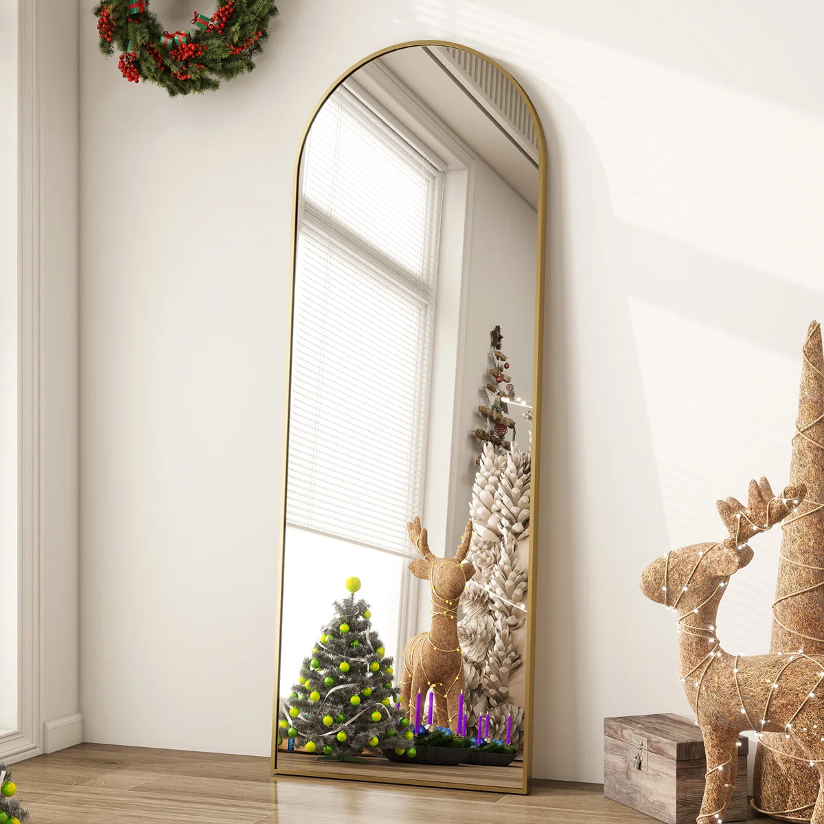 Arch Free Standing Full Length Mirror - Image 2